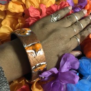 Extra Large 9” Betsey Johnson Inspired Exclusive Bohemian Rare Handmade Bracelet